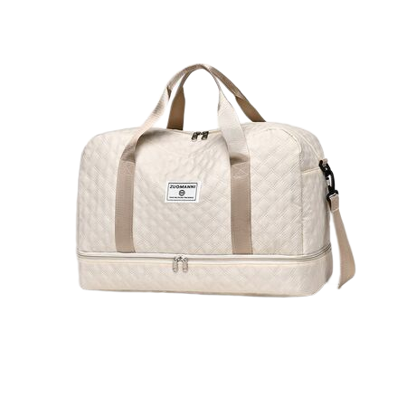 Cute Aesthetic Women Duffle Bag Large Capacity Waterproof Sports Gym Bag with Shoe Compartment, Lightweight Overnight Weekender Travel Duffle for Yoga Fitness Vacation
