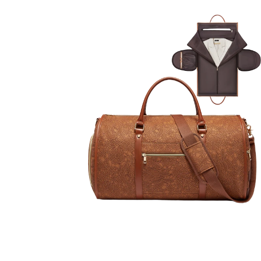 Luxury Leather Duffle Bag