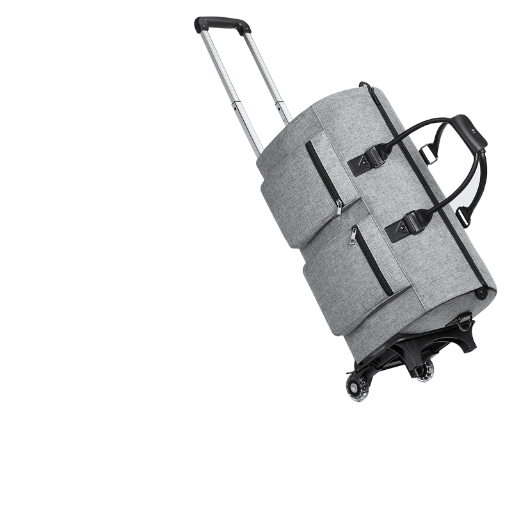 Expandable Rolling Duffel Bag