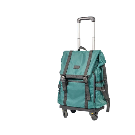 Customizable Wheeled Gear Bag for Outdoor Adventures and Travel Agencies