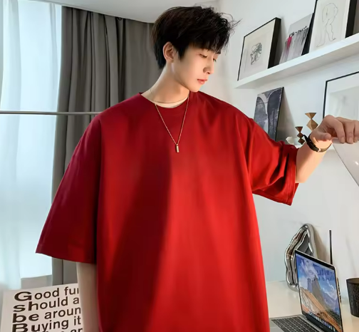Red Oversized T-Shirt