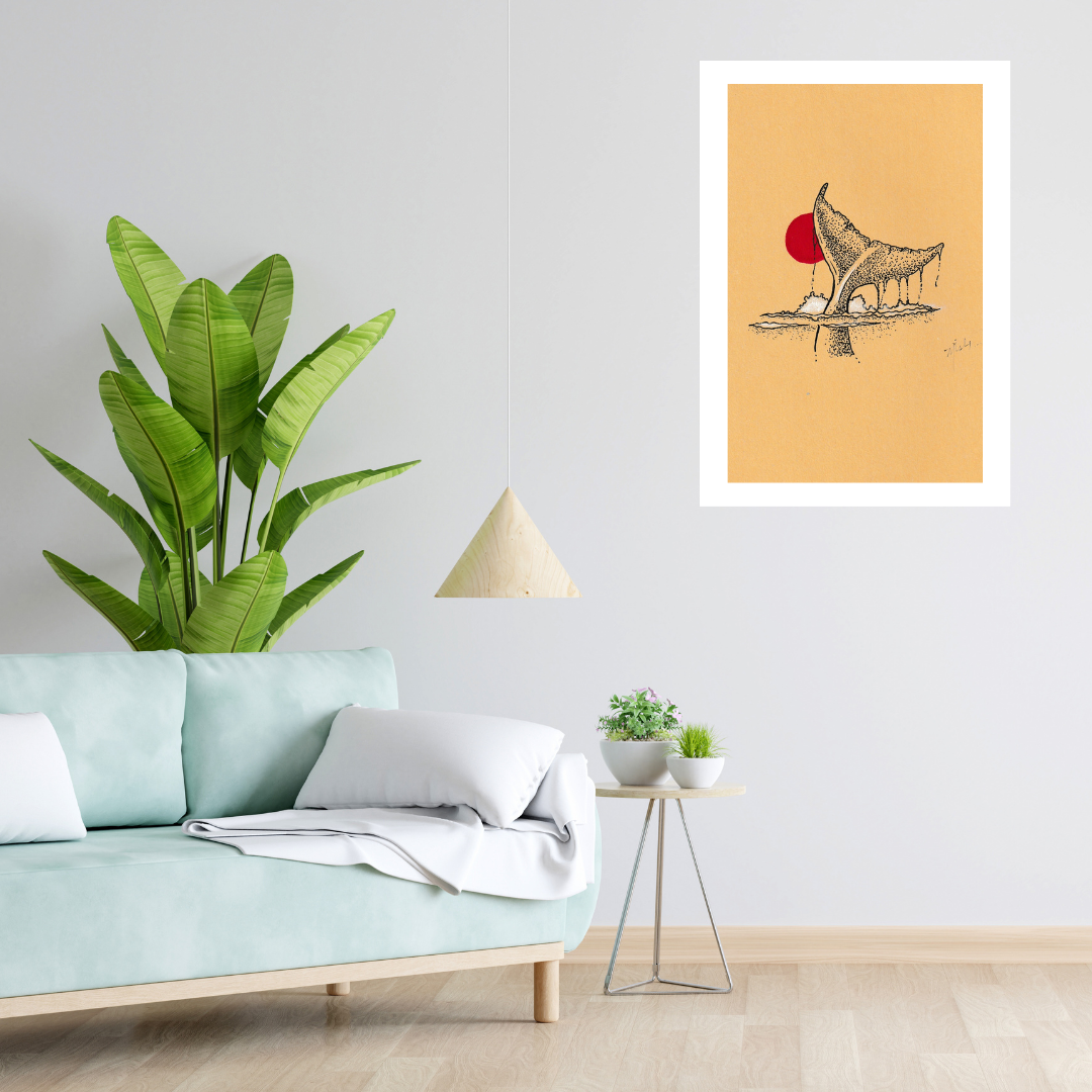 Sunset, Sea & a Whale