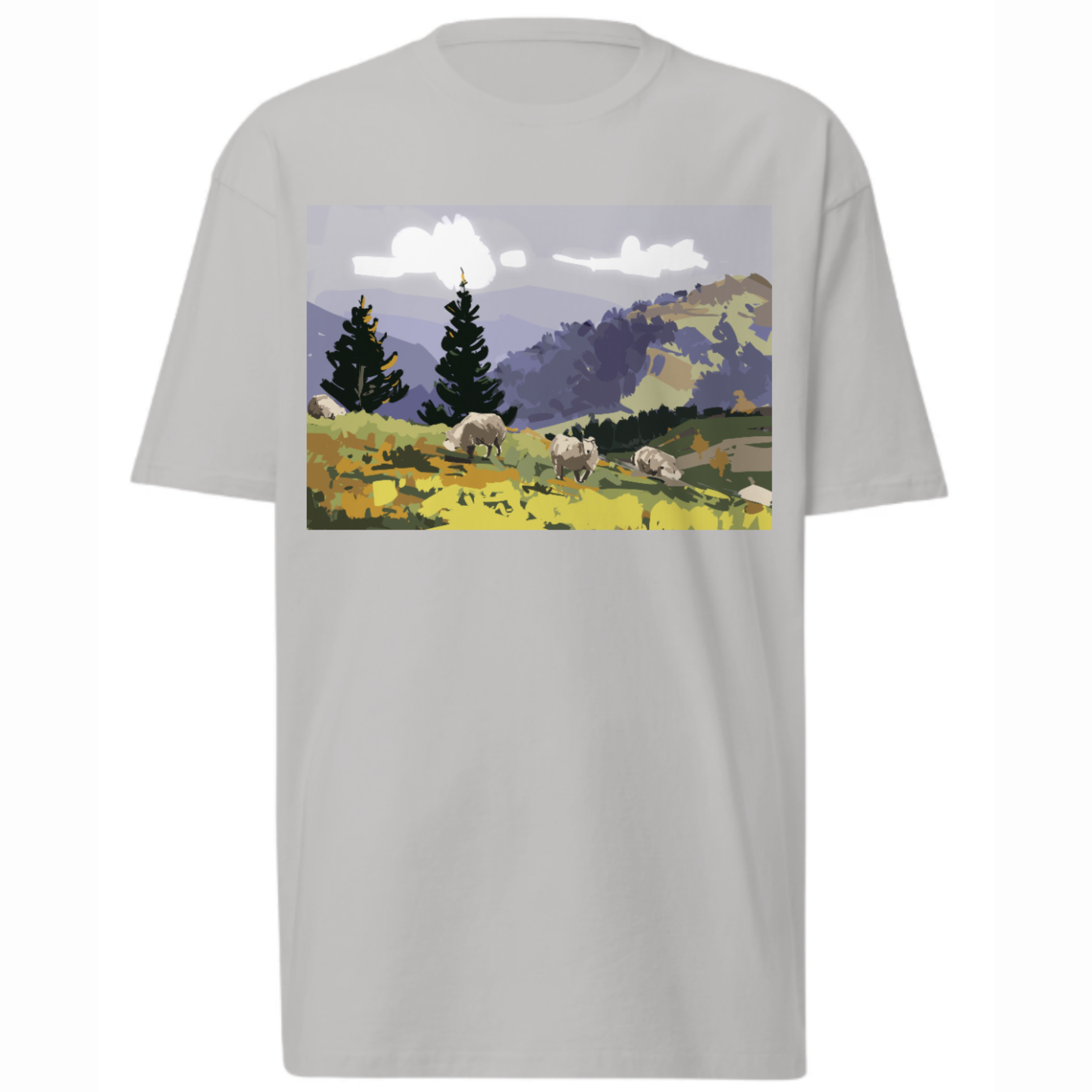 Serene Pastures and Grazing Cows