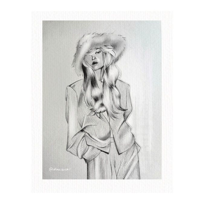 Glam Icon- Monochrome