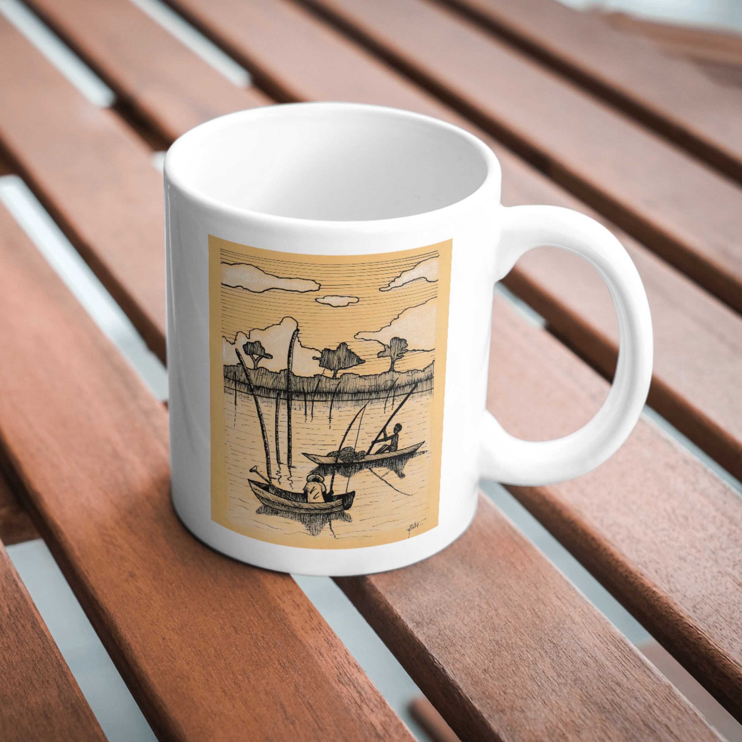 Rowing on the Lake