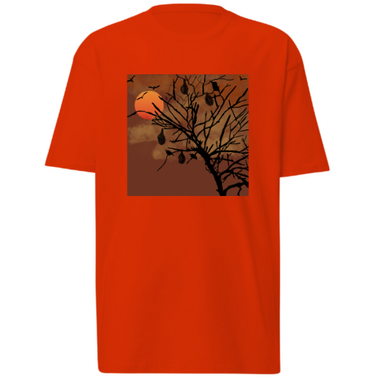 Drowsy Birds, Sunset tree