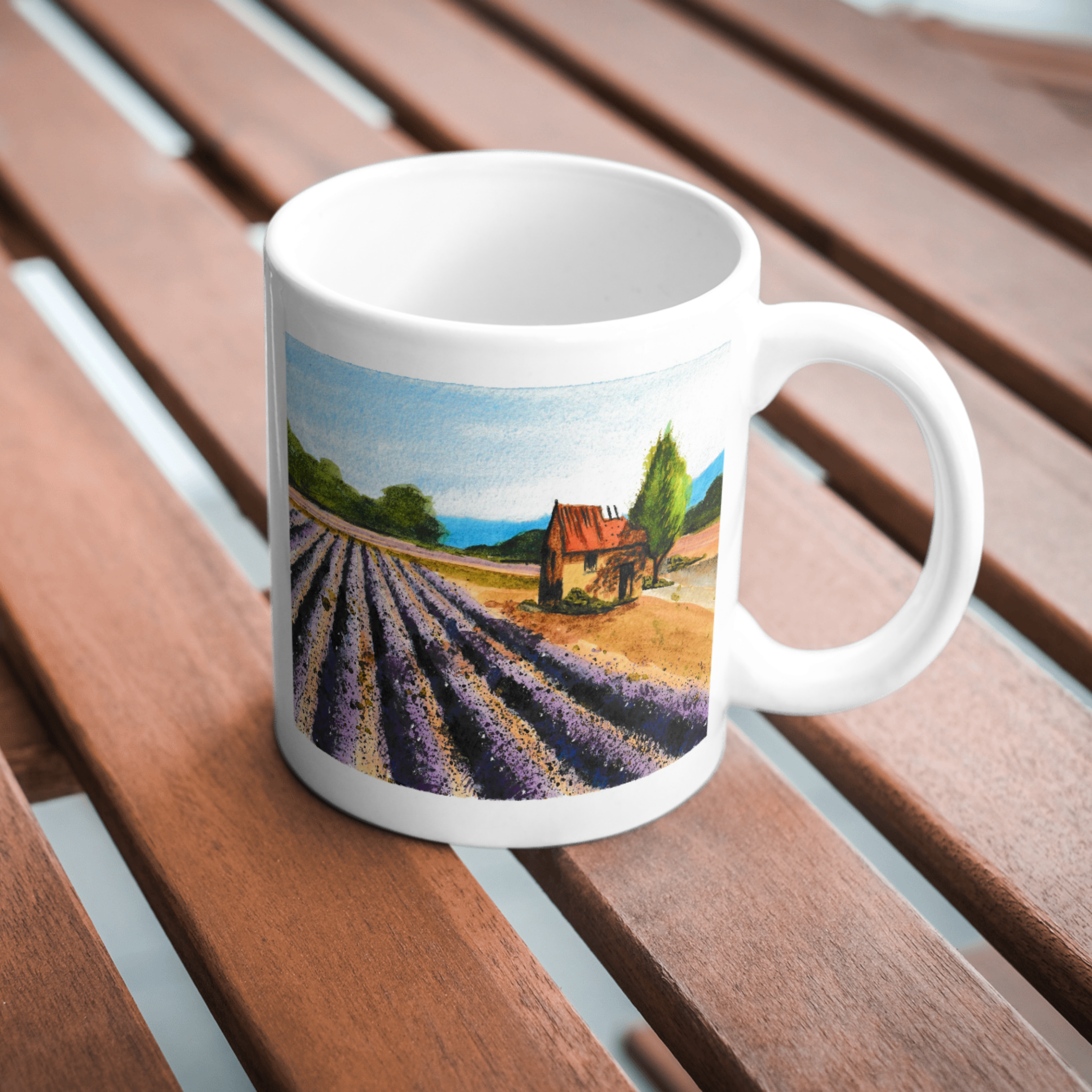 Plowed field and a Home