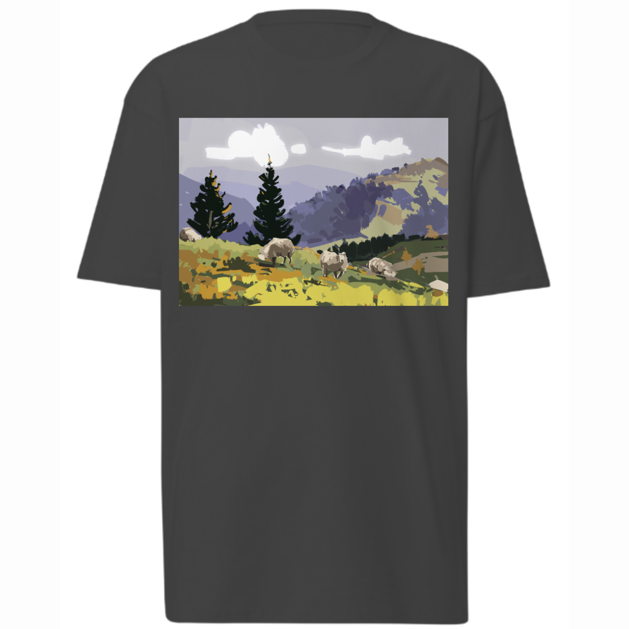 Serene Pastures and Grazing Cows