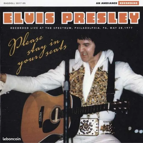 Elvis presley please stay in your seats CD