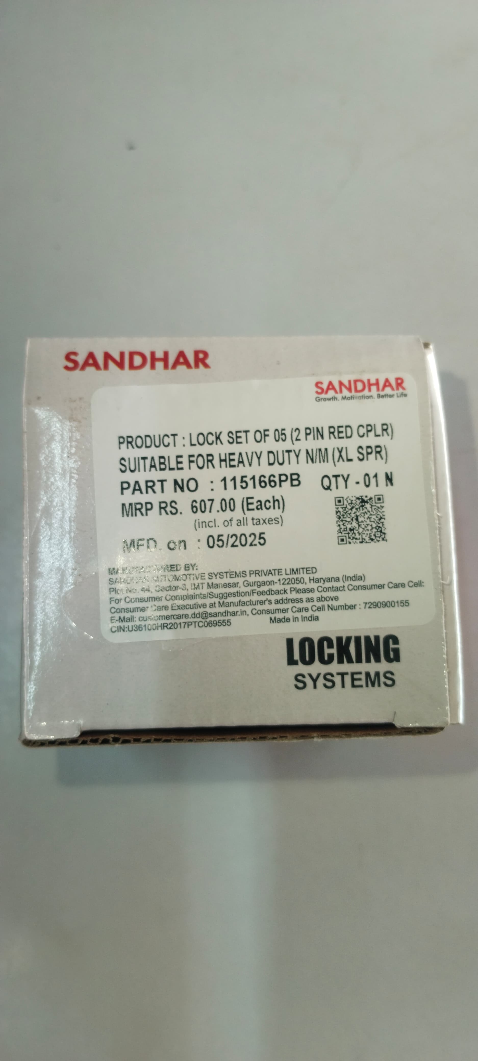 LOCKSET XL 100 115166PB