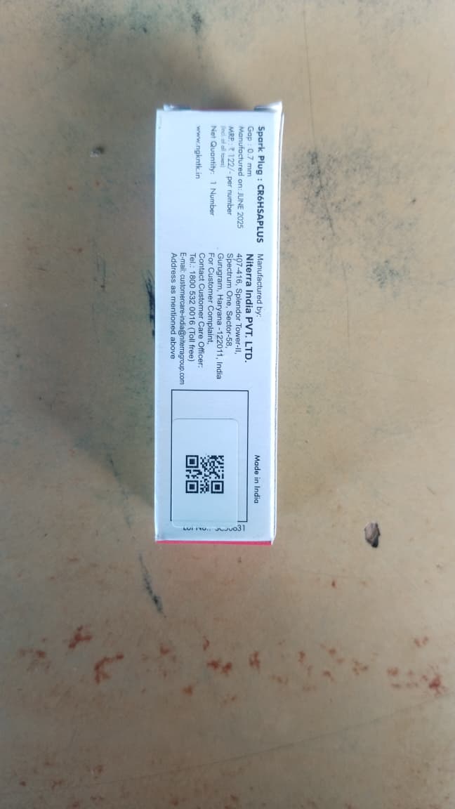 NGK (6607) LONG THREAD Standard Spark Plug, Pack of 1 