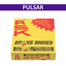Brake Shoe – ASK for Bajaj Pulsar (Front & Rear) ASBESTOS BRAKE SHOES