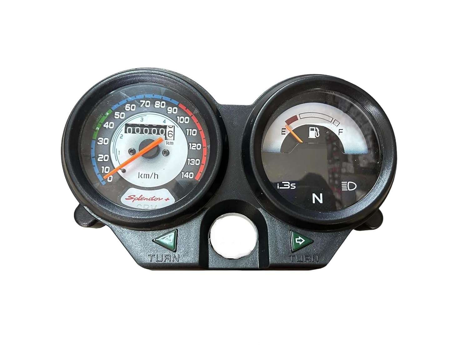 OHITO Motorcycle Speedometer Tachometer Liquaid Crystal Instrument Gauge Odometer with Fuel Meter Indicator compatible I3S-SPL PLUS (SPEDO2)