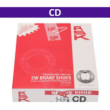 Brake Shoe – ASK for Hero Honda CD Deluxe (Front & Rear)ASBESTOS BRAKE SHOES
