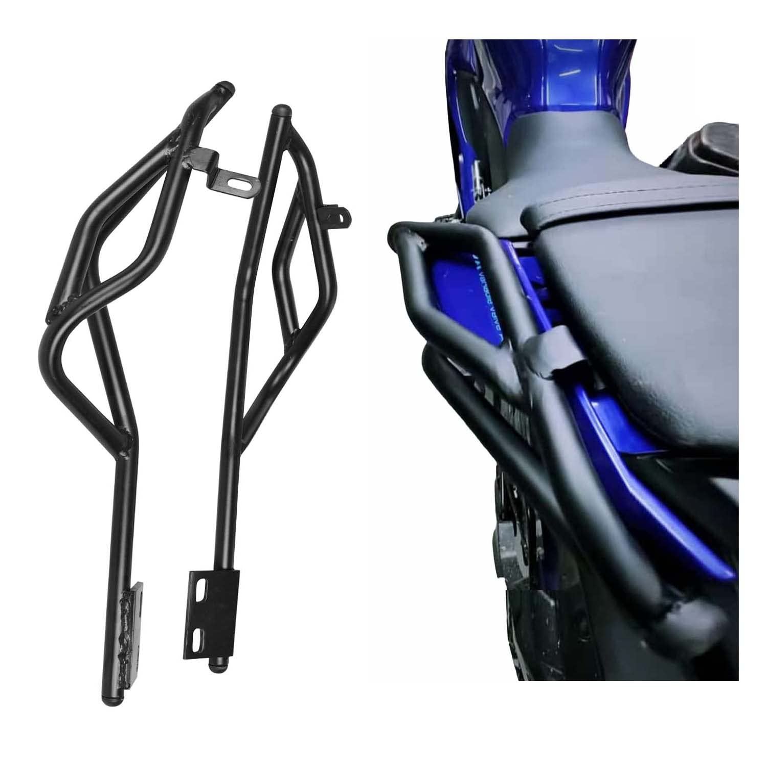 R15 V4 Crash Guard and Grab Rail Tail Protector Guard for Yamaha R15 V4 Grab Rail Tail Protector Guard and Yamaha R15 V4