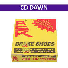 Brake Shoe – ASK for Hero Honda CD Dawn ASBESTOS BRAKE SHOES