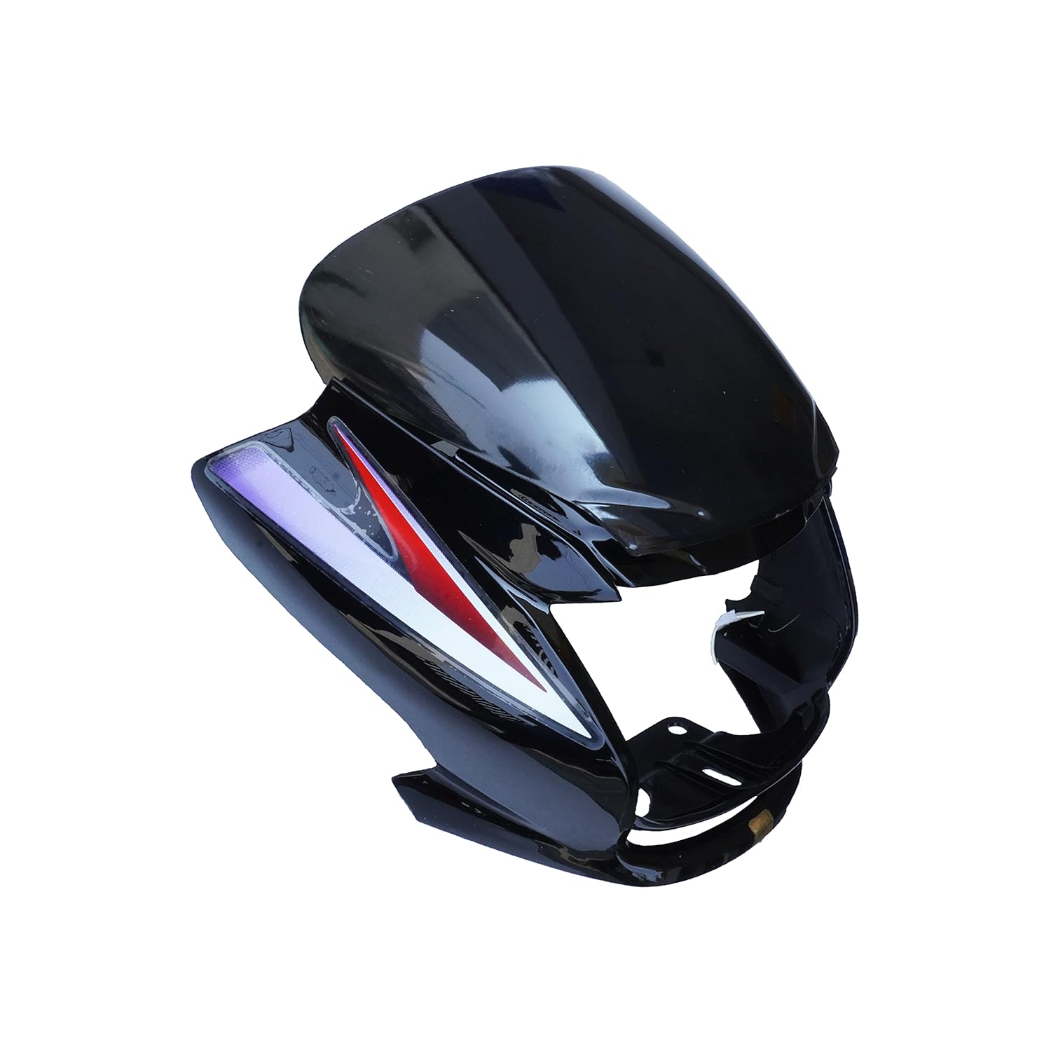 Head Light NOSE Compatible Compatible for Hero Super Splendor 2018 Bk-Red