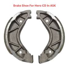 Brake Shoe – ASK for Hero Honda CD Deluxe (Front & Rear)ASBESTOS BRAKE SHOES