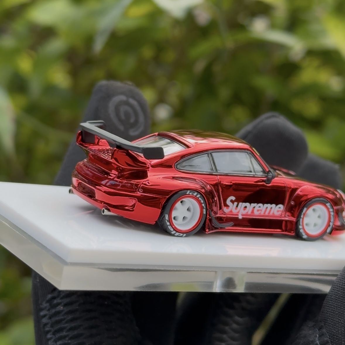 Porsche Supreme Electroplated Red