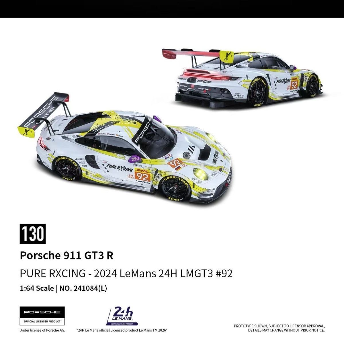 Porsche 911 GT3 R - Pure Rxcing