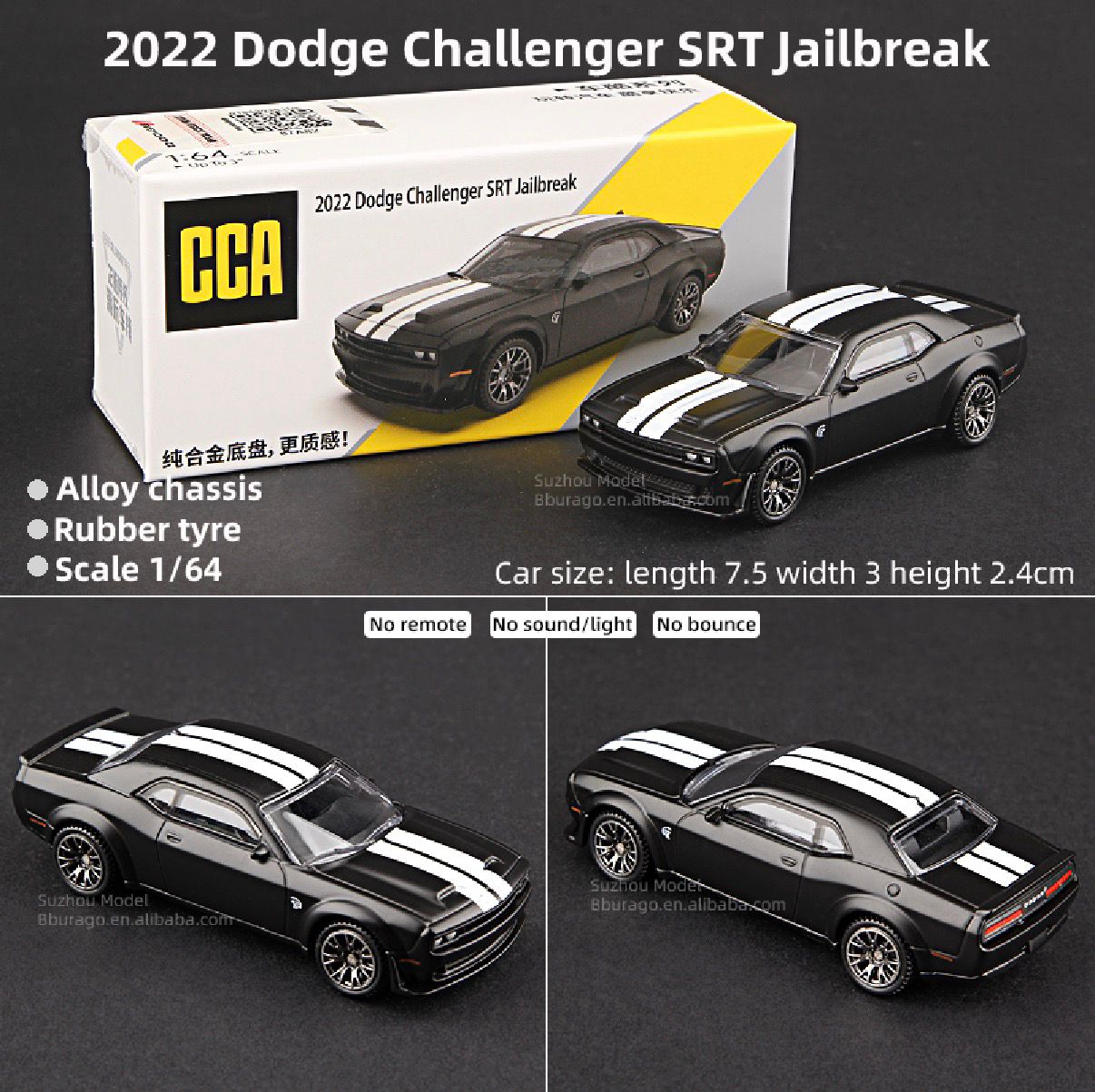 Dodge Challenger SRT : Black