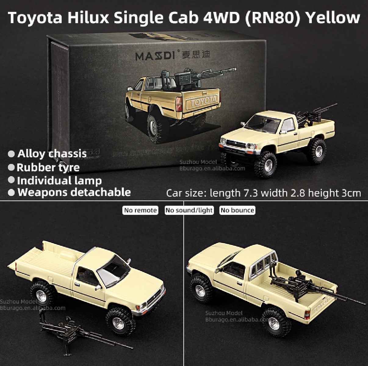 Toyota Hilux With Gun