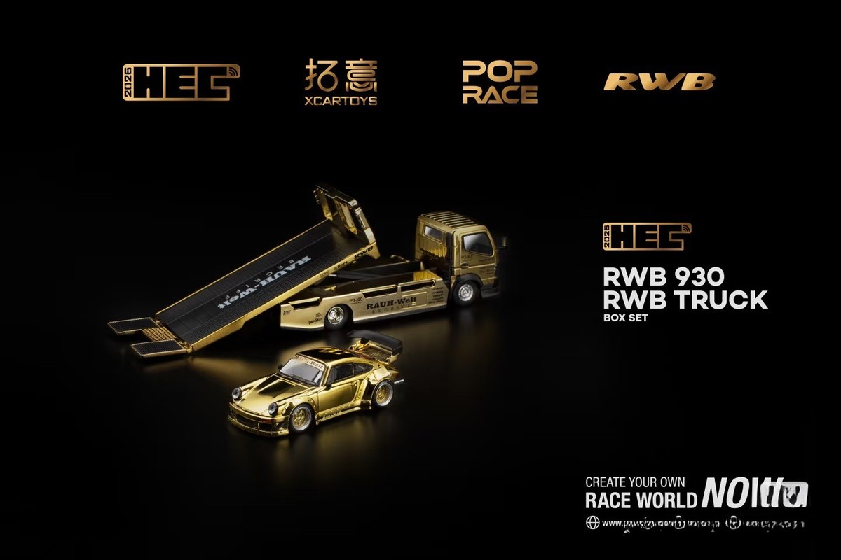 Porsche RWB 930 and RWB Truck Set HEC Beijing Event