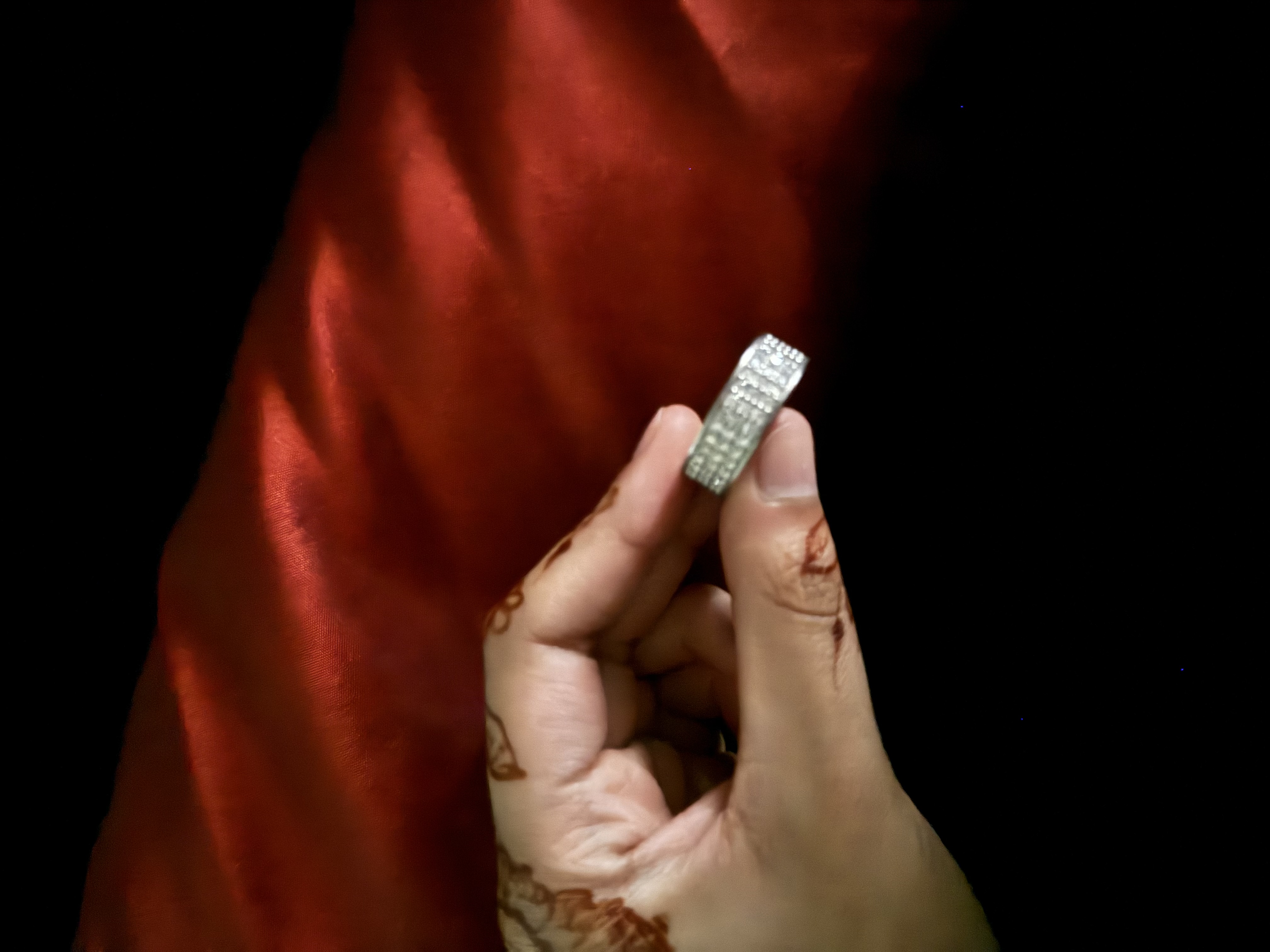 Luxurious 3.3ct Triple Row Platinum Diamond Band