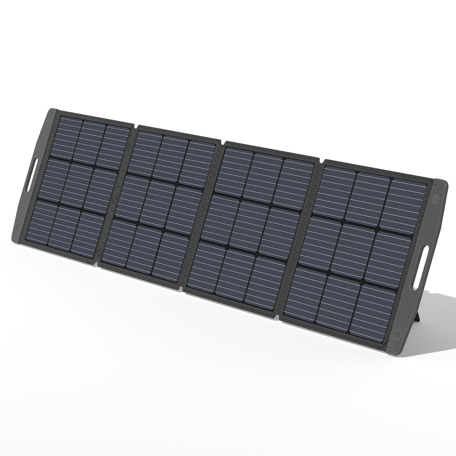 Solar Panel, Foldable Portable Solar Panel Battery Charger Kit with Adjustable Kickstand, Wire Storage Bag, MC4 Cable, IP67 Waterproof for Portable Power Station Camping Tent Home Off-Grid RV (200W)