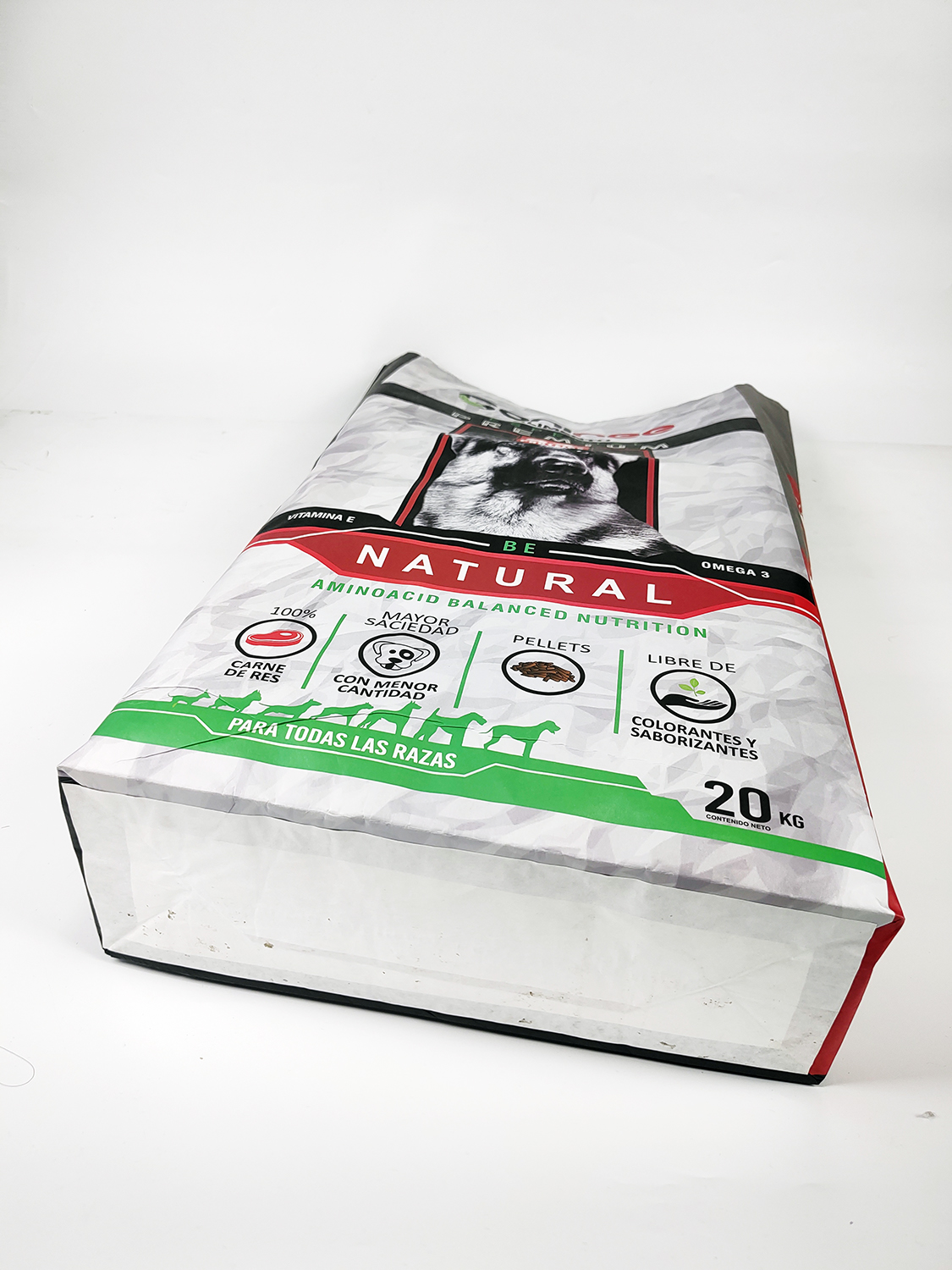 High Quality 3 layers Paper Caniree Especial Dog Food bag