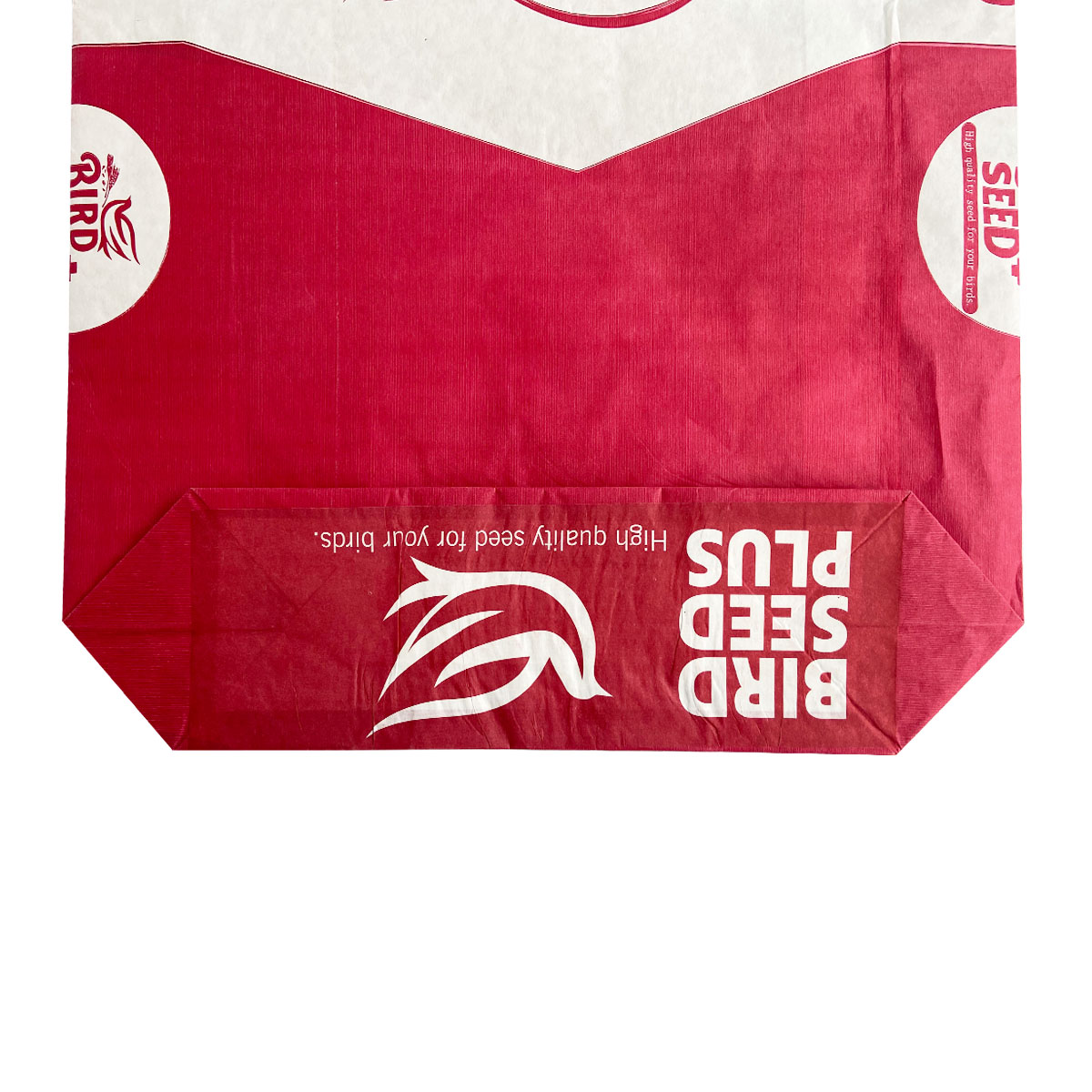 Heat seal Resealable Kraft paper animal Bird feed bag