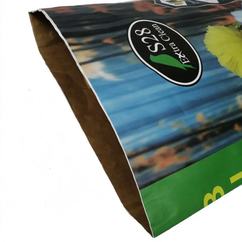 Kraft Paper Extra Clean Budgies Food Poultry Animal Bird feed bag