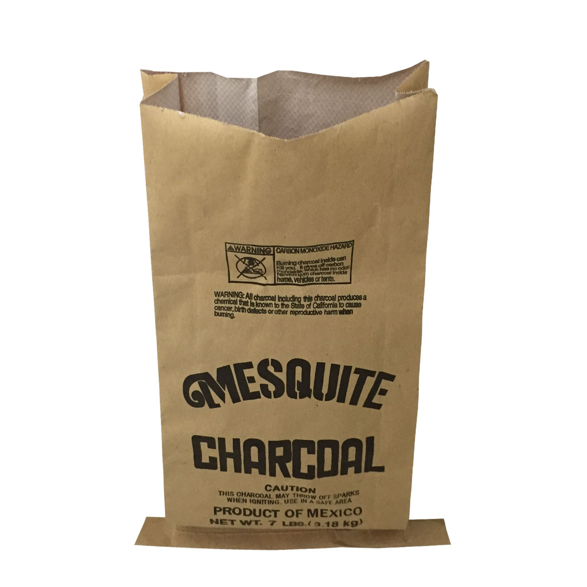 Recyclable Brown BBQ Paper Charcoal Packaging Bag with Your Own Logo