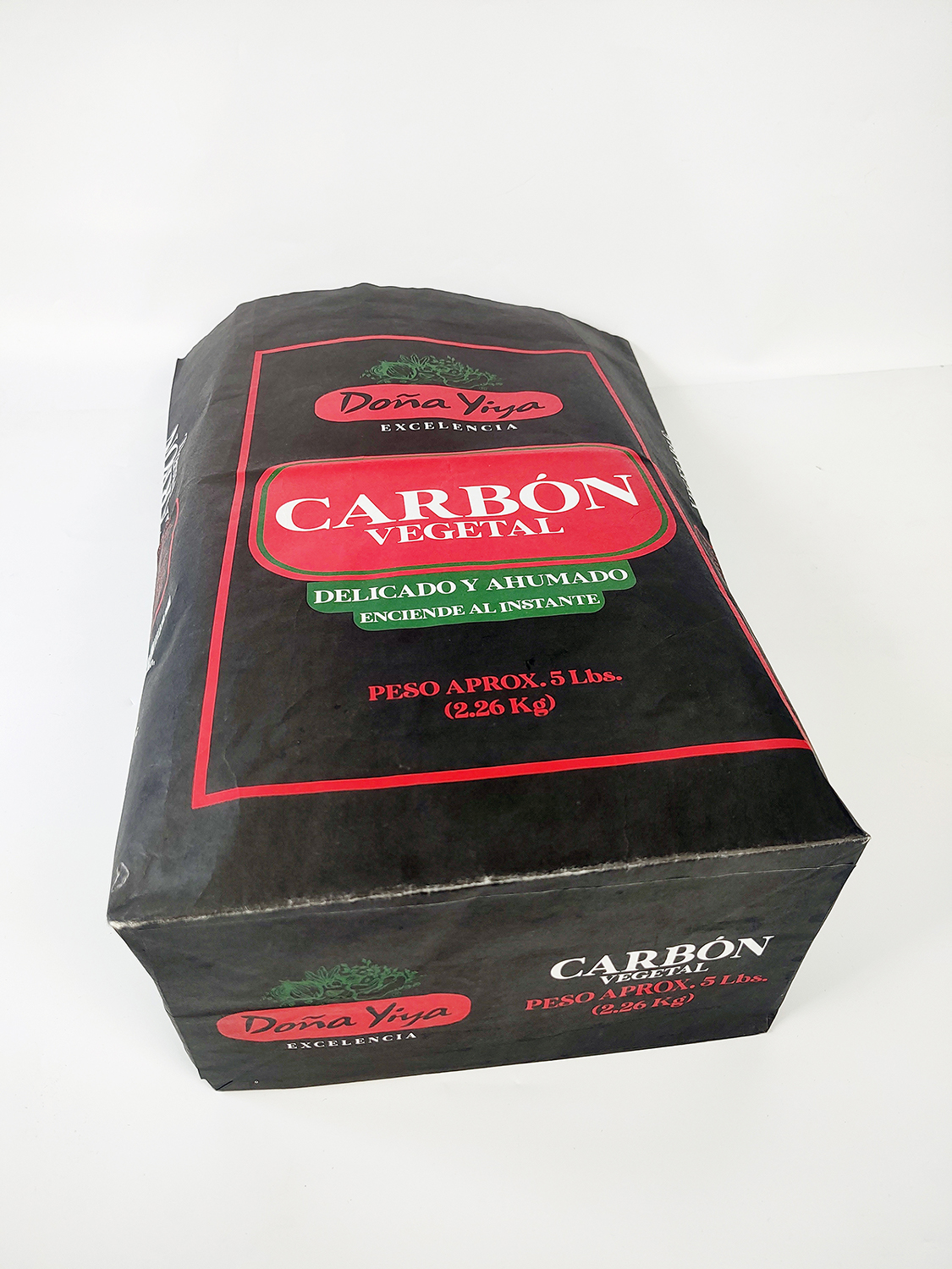 Flexo Printing Biodegradable Kraft Paper Vegetal Charcoal  bag