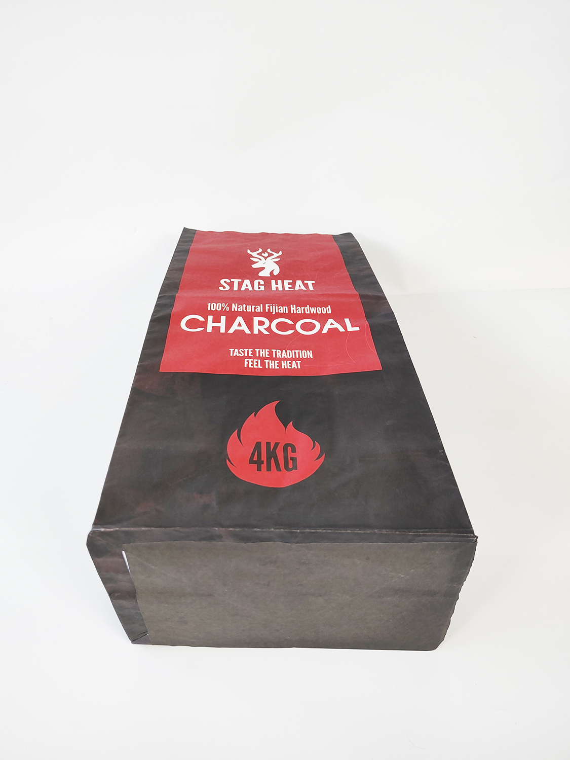 Stag Heat Kraft Paper BBQ Packaging 2 Ply Charcoal bag