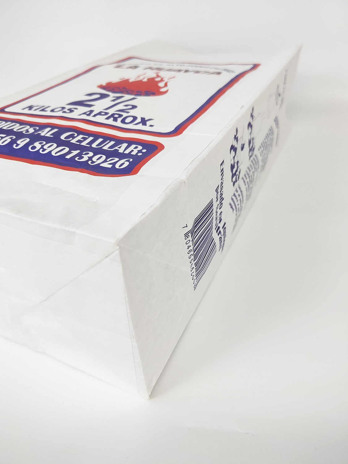 Wholesale kraft paper La Huayca Bbq Grill Charcoal Bag