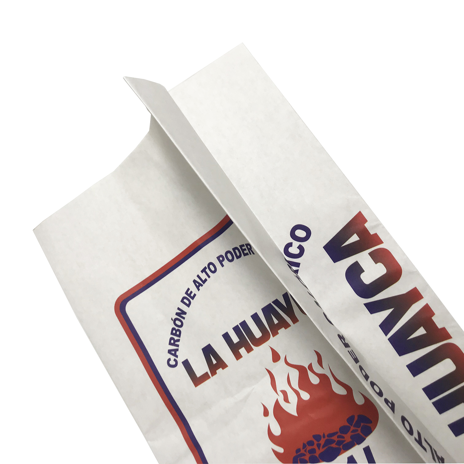 Wholesale kraft paper La Huayca Bbq Grill Charcoal Bag