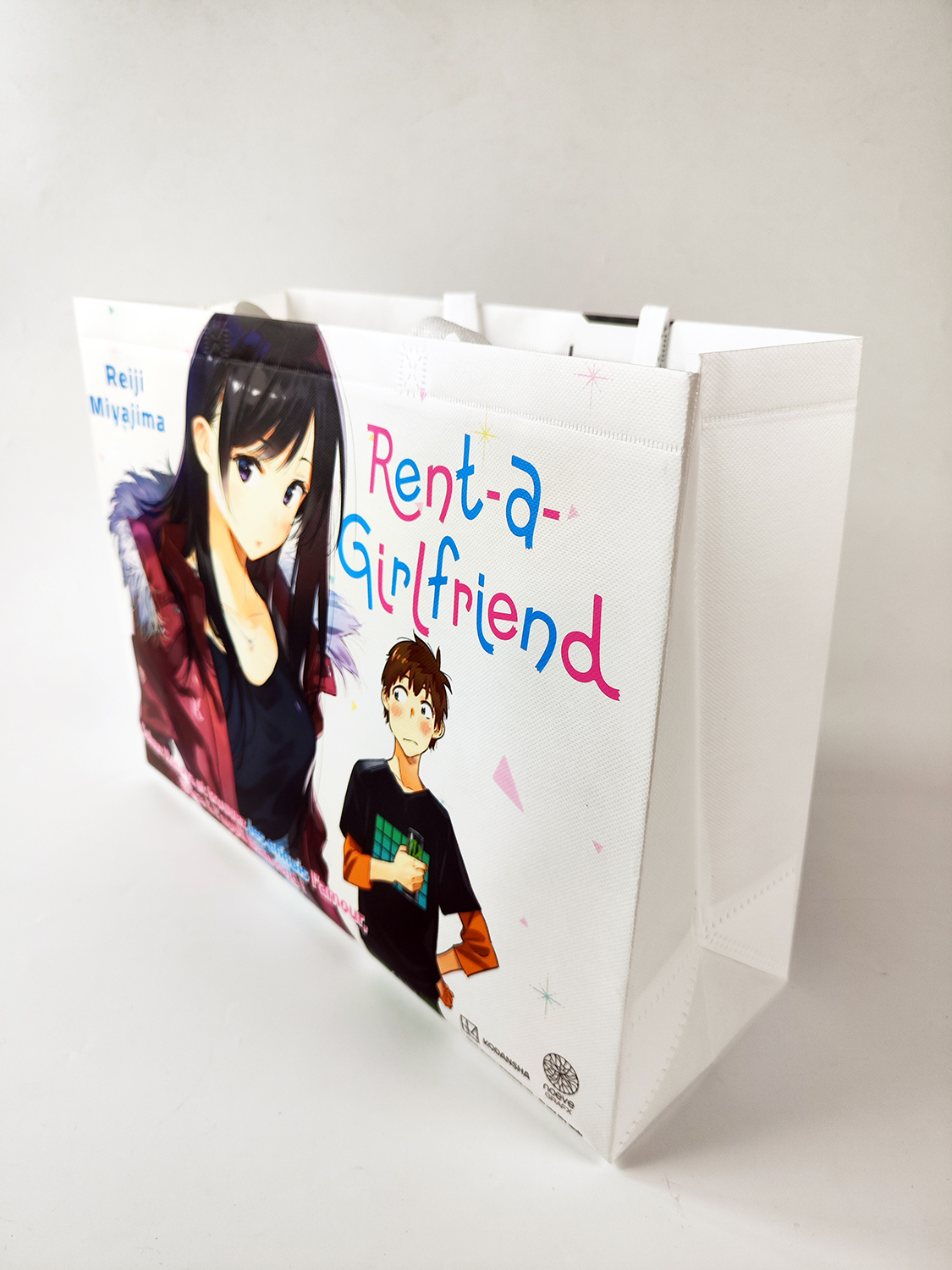 Eco Friendly Portable Fabric Non-Woven Shopping Gift Bag with Handle