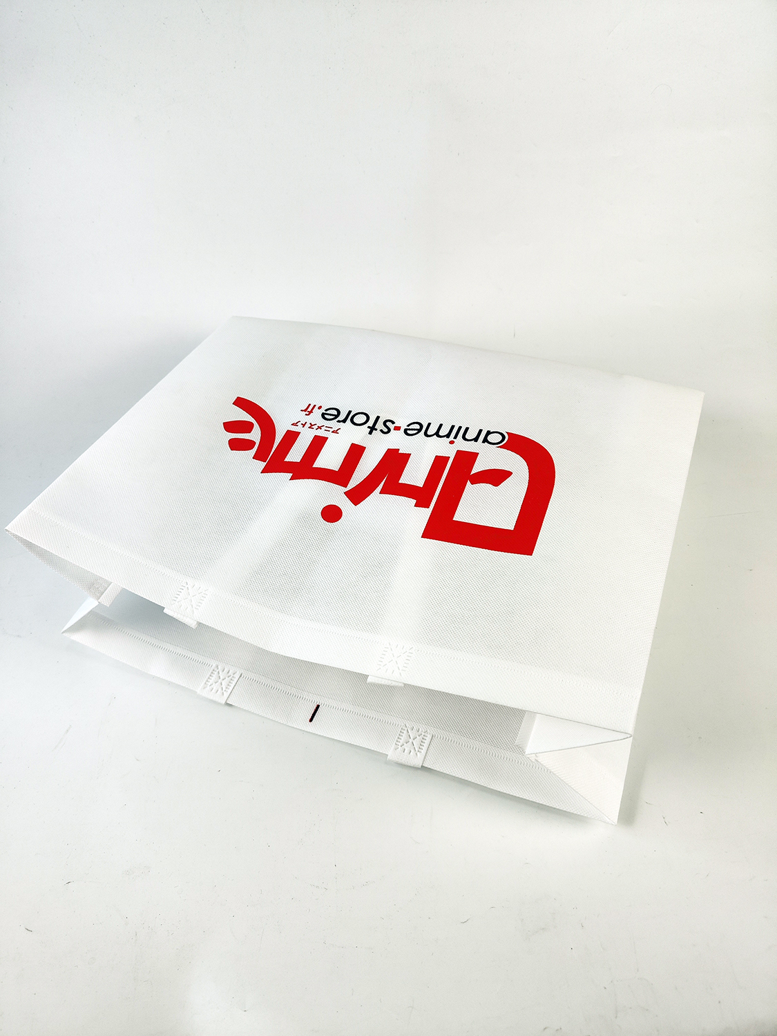 Reusable White Non-Woven Shopping Bag for Department Store