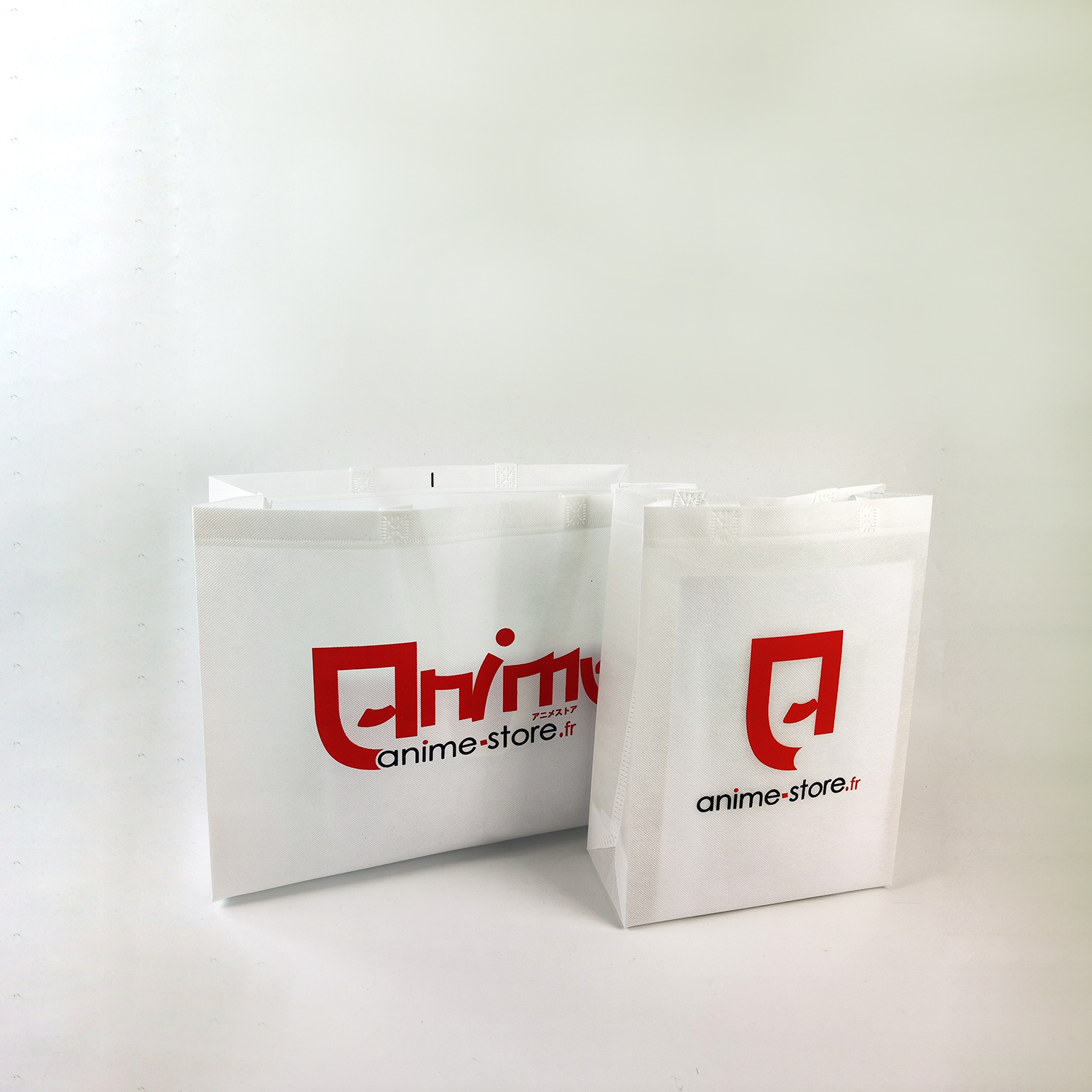 Reusable White Non-Woven Shopping Bag for Department Store