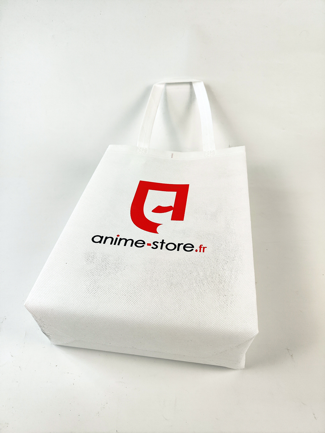 Reusable White Non-Woven Shopping Bag for Department Store
