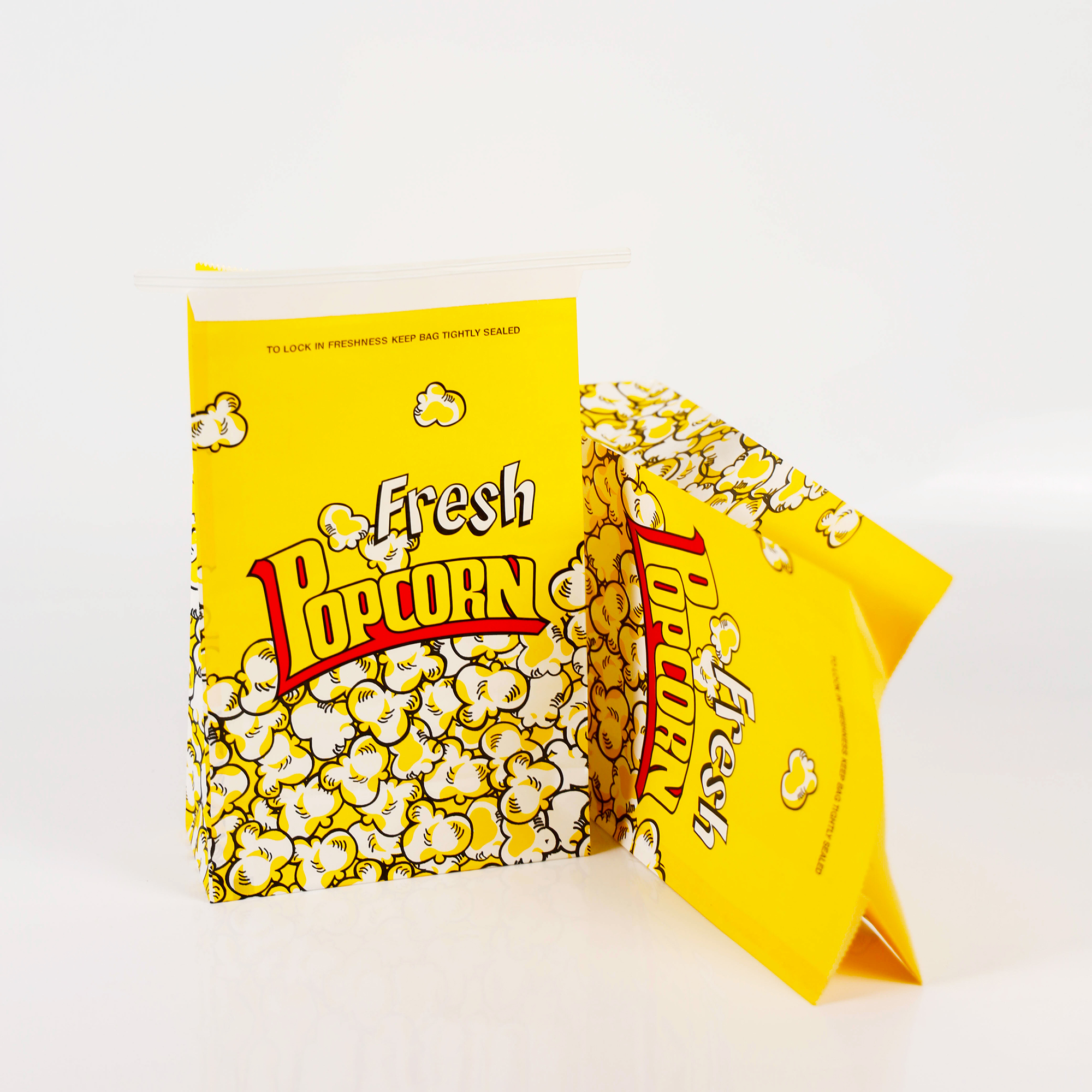 Heat Seal Grease Proof Sealable Popcorn Bag