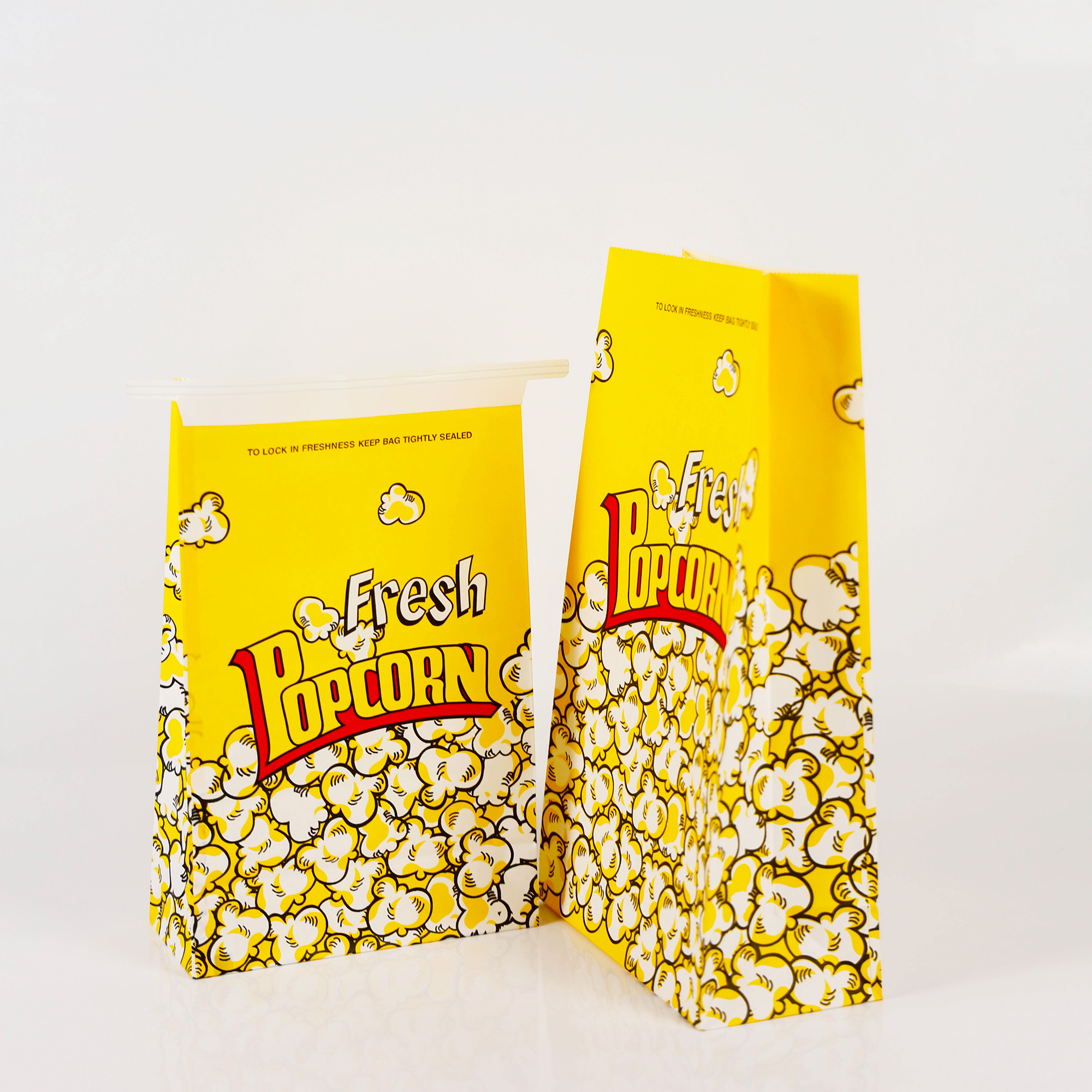 Heat Seal Grease Proof Sealable Popcorn Bag