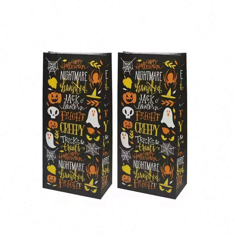 Food Packaging Bag Grease Proof  Halloween popcorn Bag