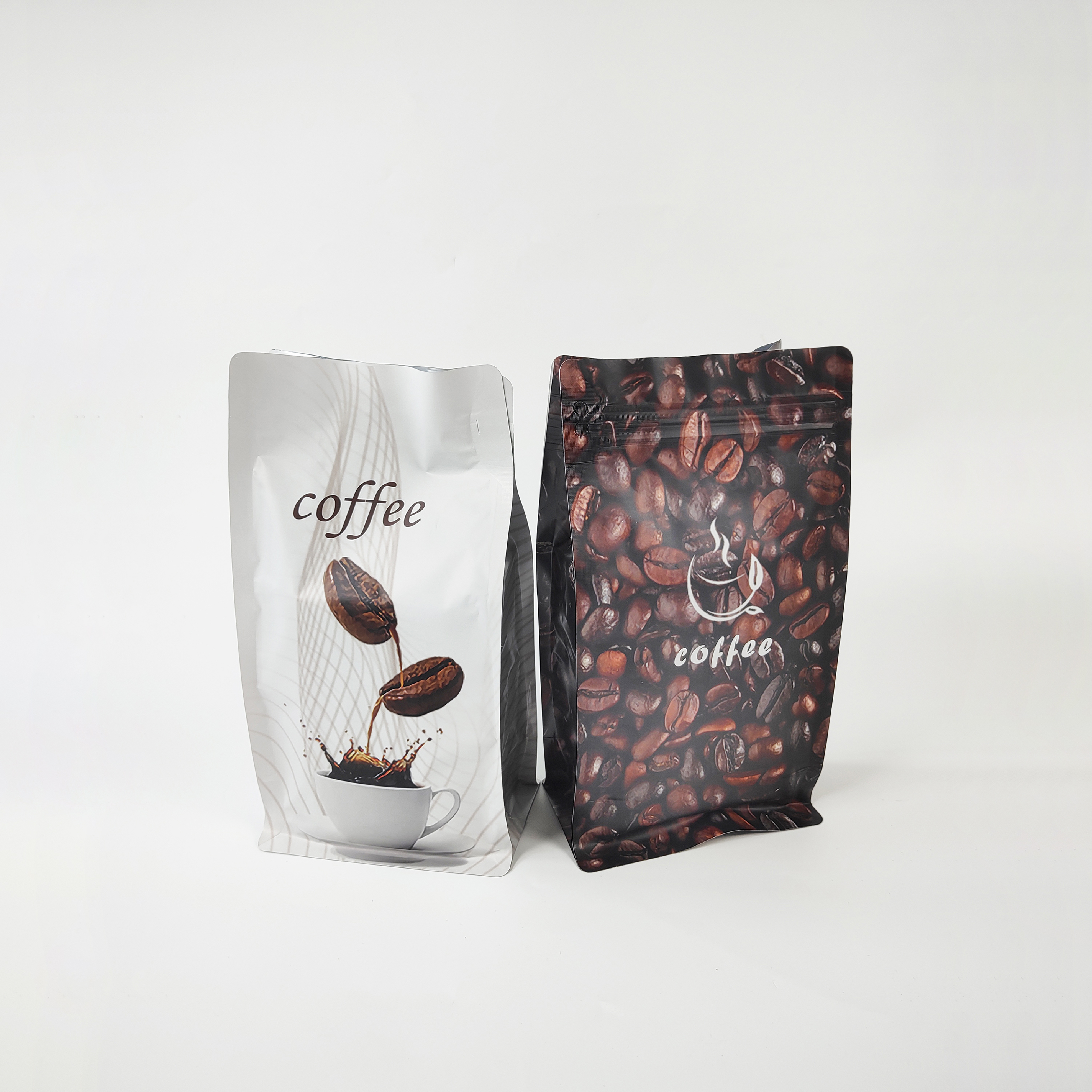 Full Color Printing Aluminum Foil Coffee Bean Packaging Bags