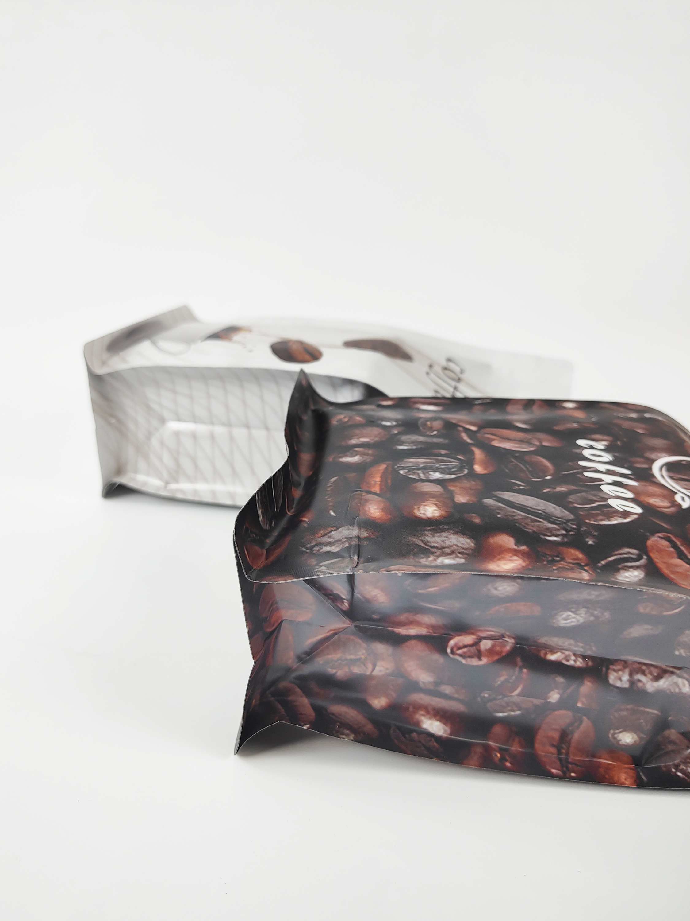 Full Color Printing Aluminum Foil Coffee Bean Packaging Bags