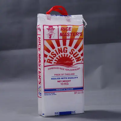 Rising Sun Parboiled Bopp Laminated pp Woven Rice 10kg