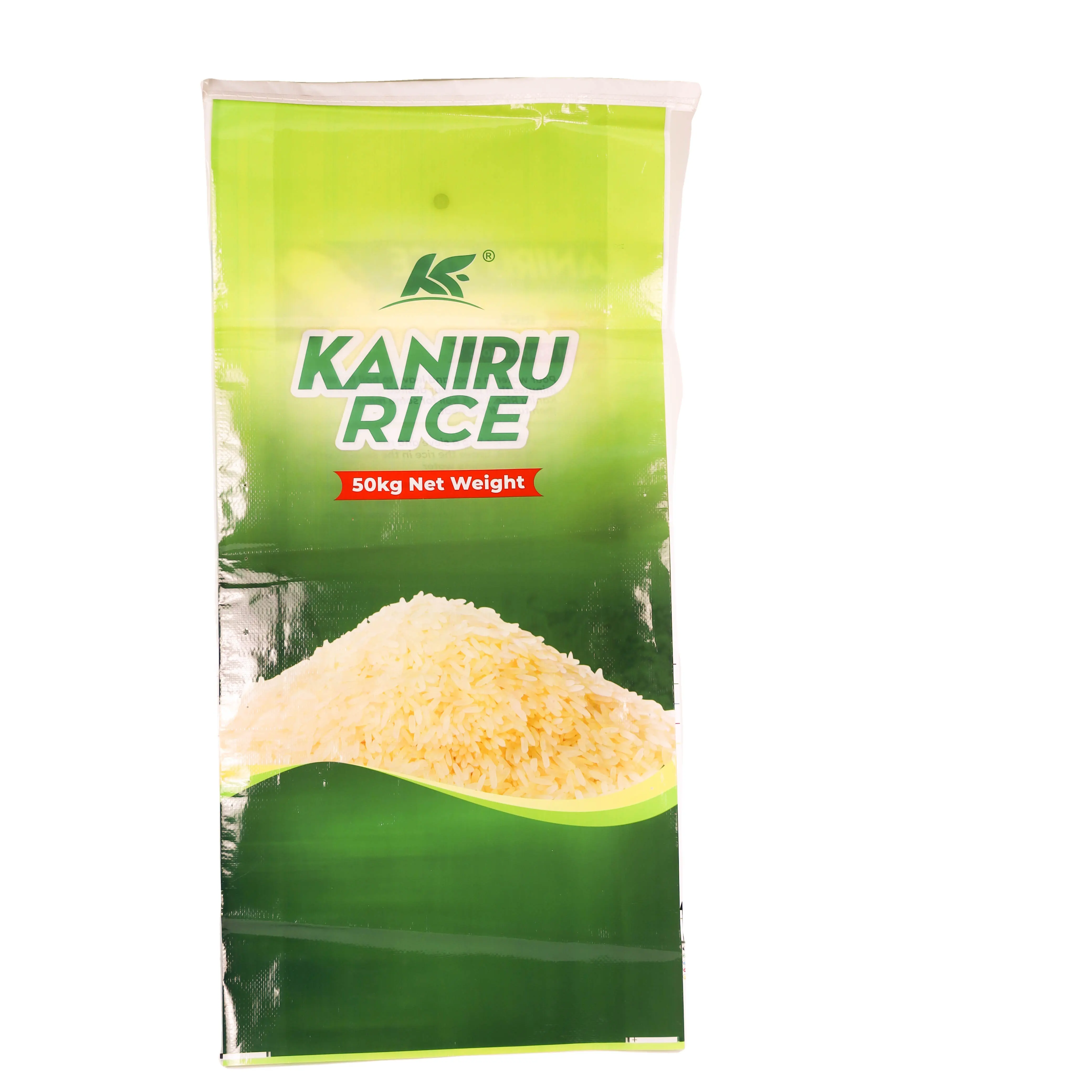 Reusable Kaniru Bopp Laminated Pp Woven Rice bag