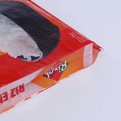 Rixel  BPPO laminate PP Woven  Rice Bag Sack Bags