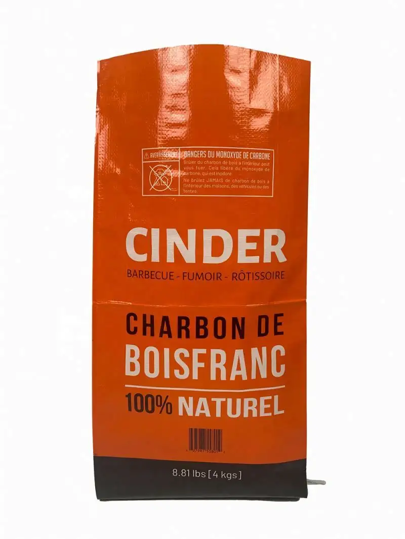 High strength  BBQ Cinder Liner harwood luanp charcoal Bag